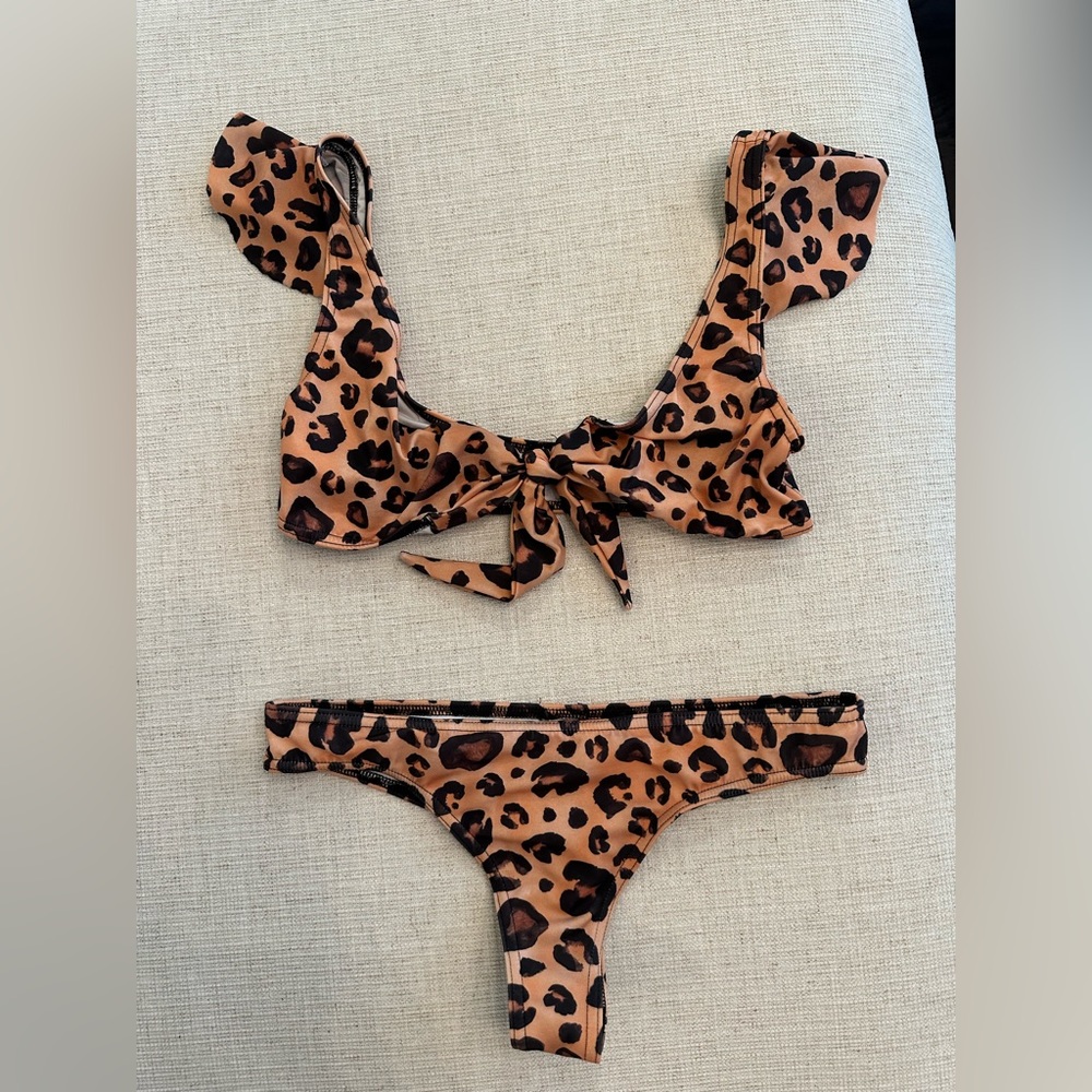 Leopard Print Nastygal Bikini